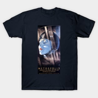 Classic Science Fiction Movie Poster - Metropolis T-Shirt